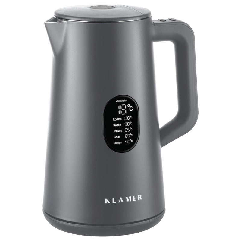 KLAMER Wasserkocher 1.5 Liter