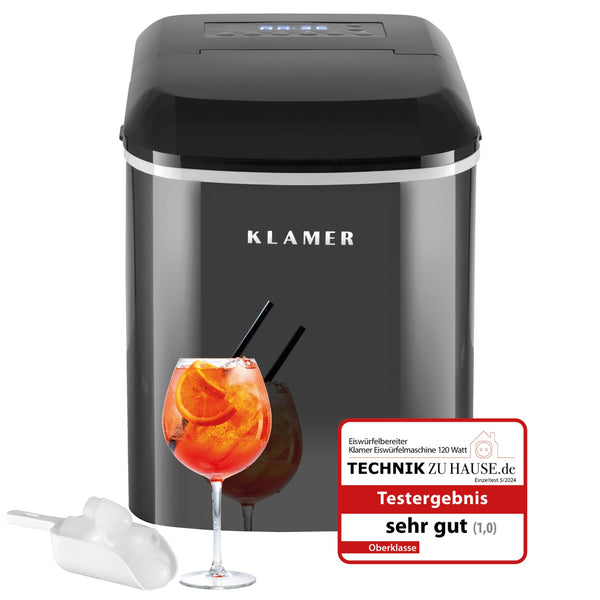 KLAMER Eiswürfelmaschine 120 Watt