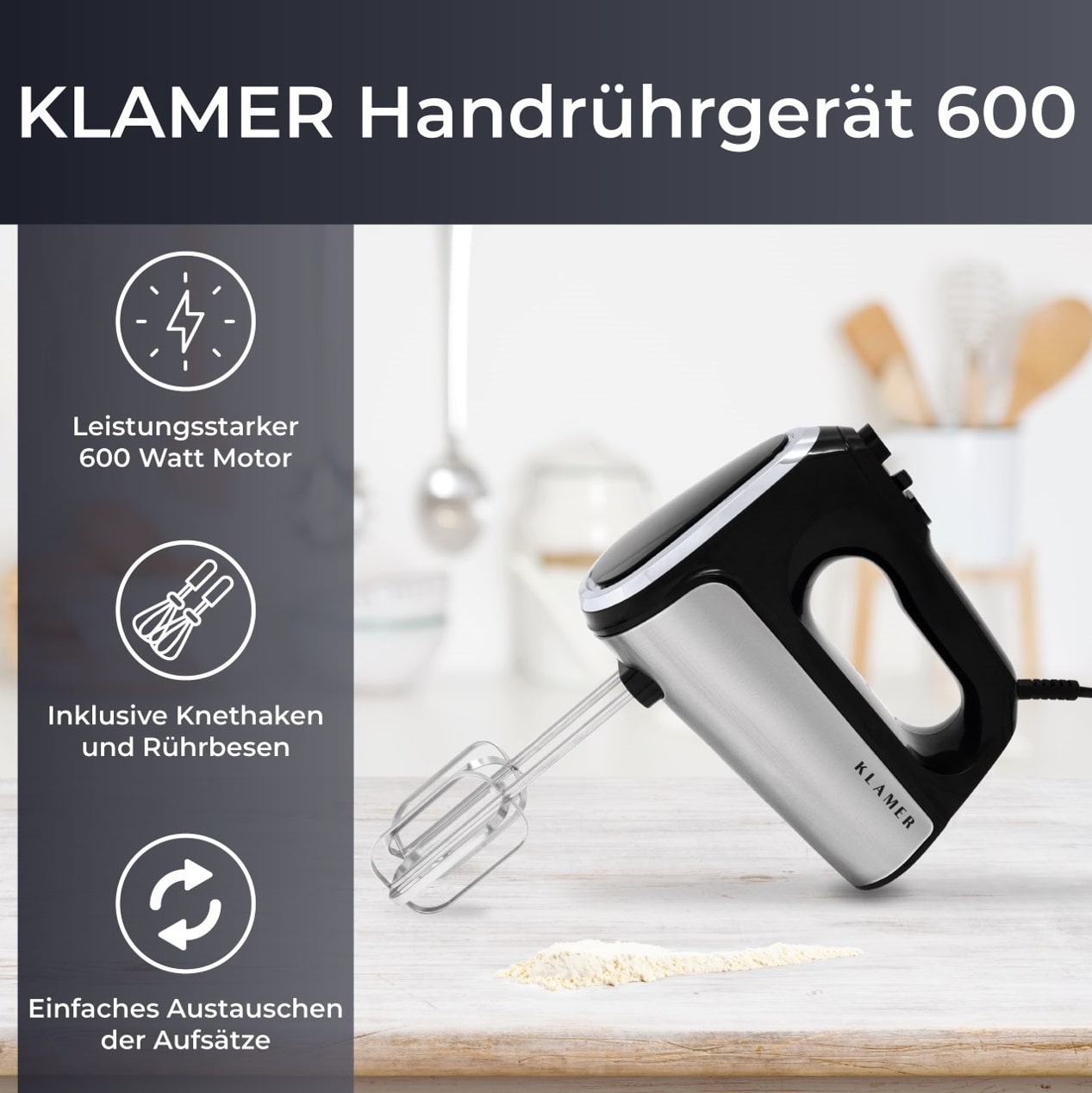 Handrührgerät 600W