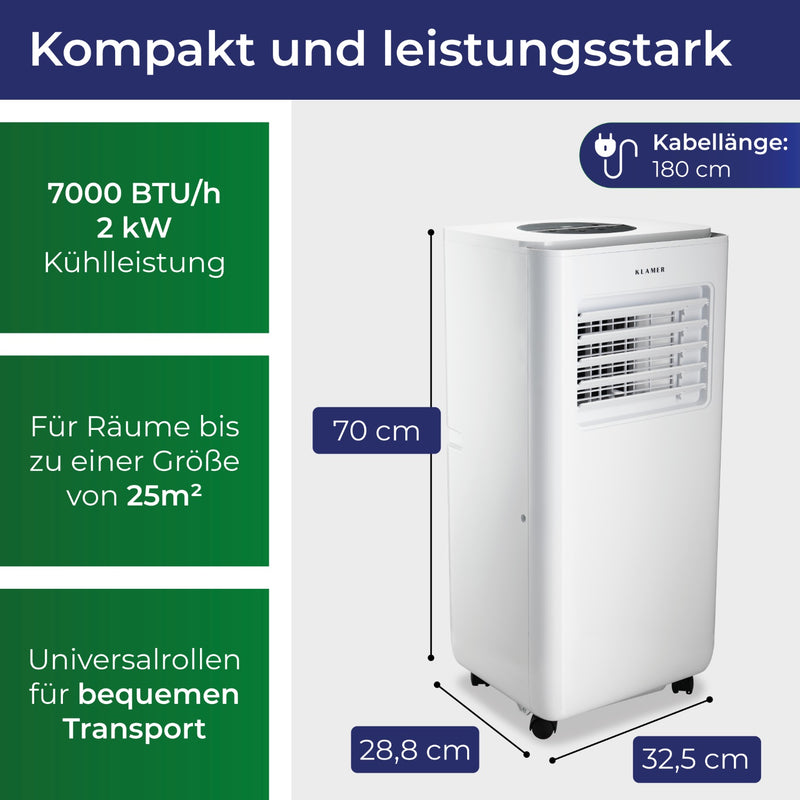 Mobile Klimaanlage 7000